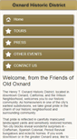 Mobile Screenshot of oxnardhistoricdistrict.com